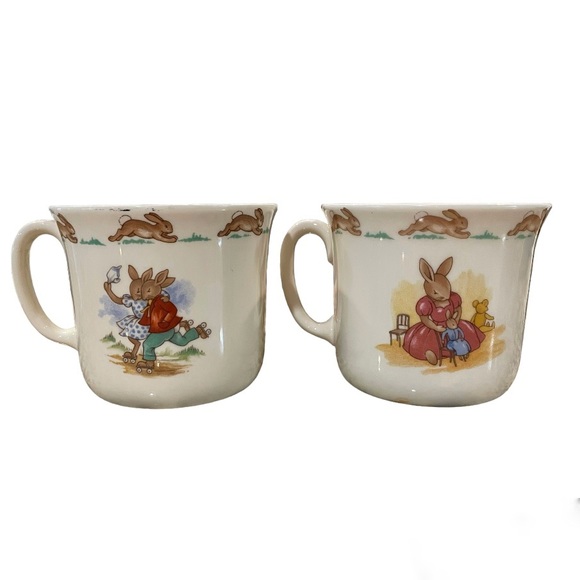 RARE: Vintage Royal Doulton Bunnykins Set - Picture 8 of 15
